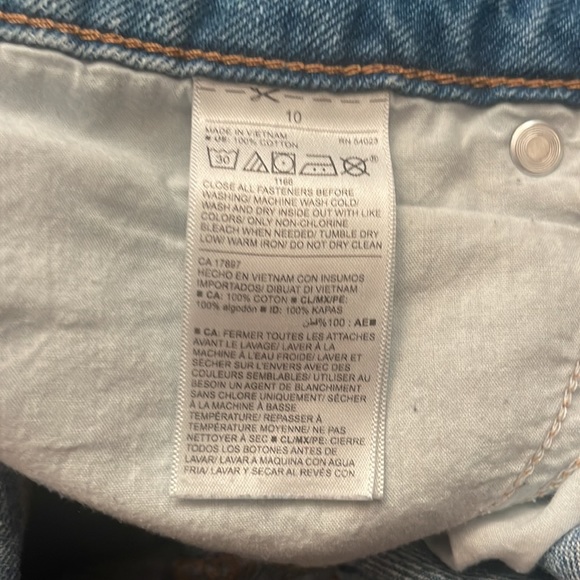 Denim mini skirt - Picture 4 of 4